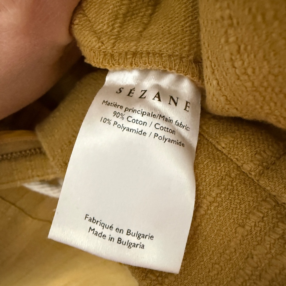 Sezane - Jacques Trousers - Safran - Size 38 - Picture 5 of 6